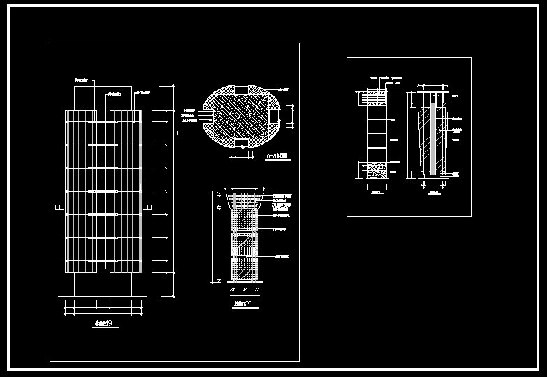 Column Design Drawing】★ Thousands of free CAD blocks